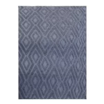 Modern Diamond Textured Grey Carpet – CSR4405