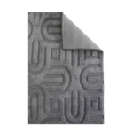 Modern Geometric Grey Pattern Carpet – CSR4404