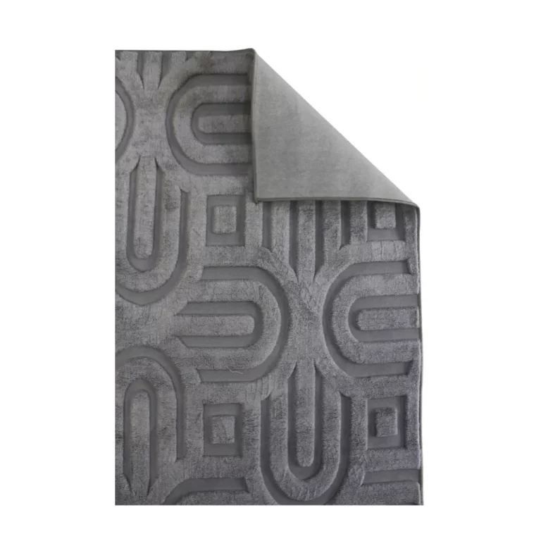 Modern Geometric Grey Pattern Carpet – CSR4404