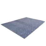 Modern Diamond Textured Grey Carpet – CSR4405