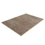 Beige Wave Pattern Carpet – CSR4406