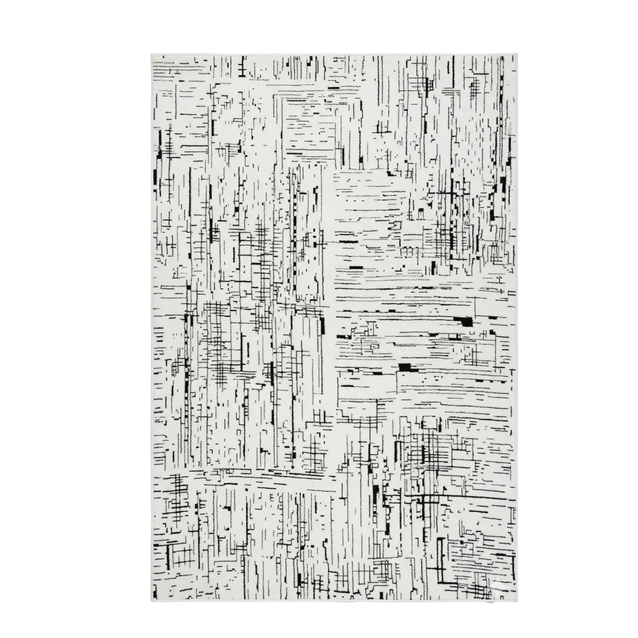 CSR4401-160X230 Modern Abstract Grey Shaved Carpet – CSR4401