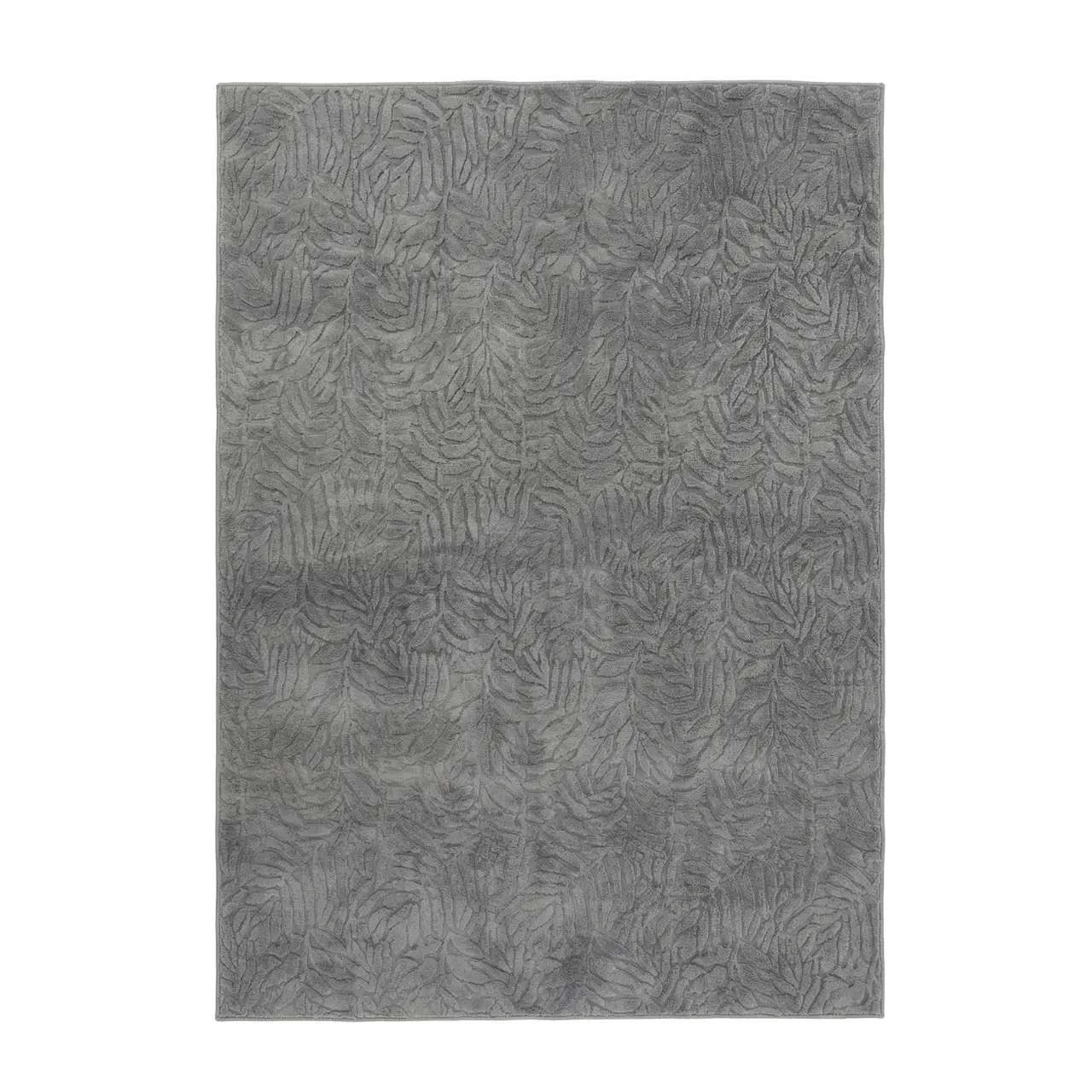 CSR4402-160X230 Modern Botanical Textured Grey Carpet – CSR4402