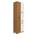 Modern Two-Tone Grocery Cupboard Nogueira/Off White – MWBR5900