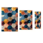 Modern Rug Set a– 3 Piece