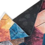 Modern Geometric Multi-Colour Printed Rug - CPR2205