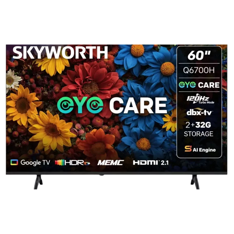 Skyworth 60-inch QLED 4K Google TV ULTRA HD - 60Q6700H