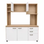 Modern Kitchen Set Nogueira / Off White – MWBR5750