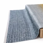 Modern Mustard & Blue Printed Rug - CPR2216