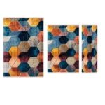 Modern Rug Set – 3 Piece