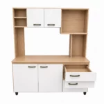 Modern Kitchen Set Nogueira / Off White – MWBR5750