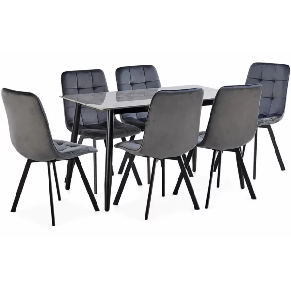 Modern 6-Seater Dining Set – MW66