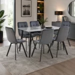 Modern 6-Seater Dining Set – MW66