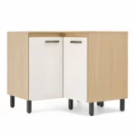 Corner Kitchen Unit Nogueira / Off White – MWBR5750CNR