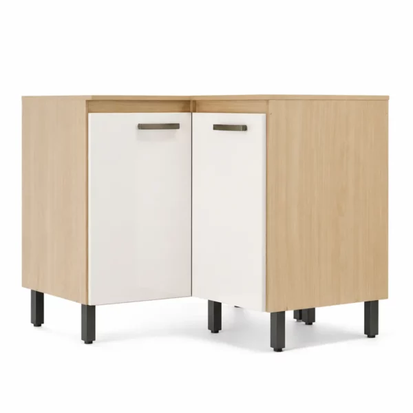 Corner Kitchen Unit Nogueira / Off White – MWBR5750CNR