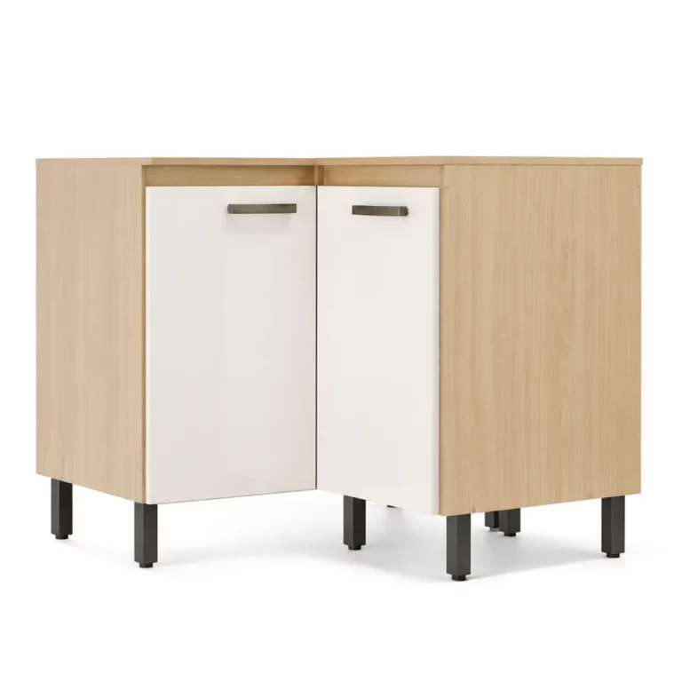 Corner Kitchen Unit Nogueira / Off White – MWBR5750CNR