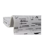 Modern Abstract Grey Shaved Carpet – CSR4401