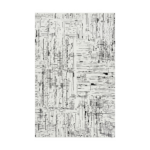 Modern Abstract Grey Shaved Carpet – CSR4401