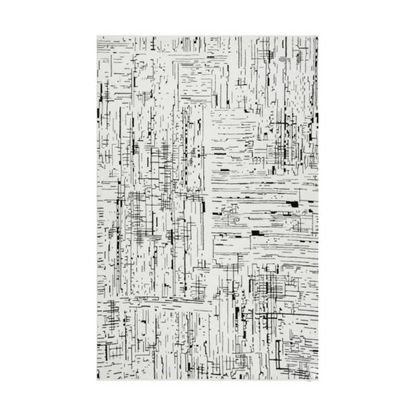 Modern Abstract Grey Shaved Carpet – CSR4401