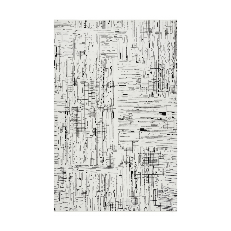 Modern Abstract Grey Shaved Carpet – CSR4401