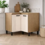 Corner Kitchen Unit Nogueira / Off White – MWBR5750CNR