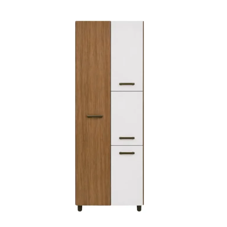 Modern Two-Tone Grocery Cupboard Nogueira/Off White – MWBR5900