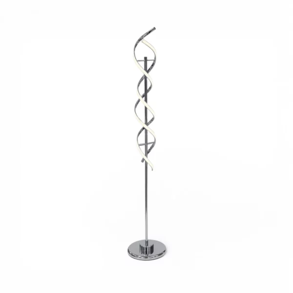 Swirl Design LED Floor Lamp Black – 10201