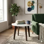Modern Round Coffee Table – MWBR3082