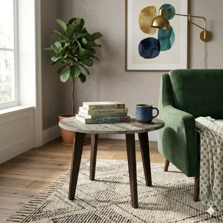 Modern Round Coffee Table – MWBR3082