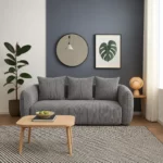 Oasis 2 Seater Couch – Grey – OASIS