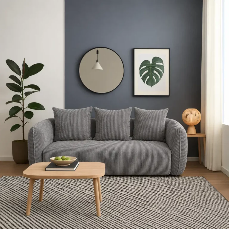 Oasis 2 Seater Couch – Grey – OASIS