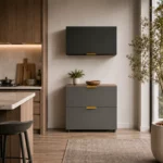 Modern Kitchen Storage Combo – MW9602DB + MW960T