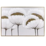 White Floral Wall Frame 80x120 – WF002