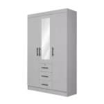 Modern SlateMirror Wardrobe - MW766M