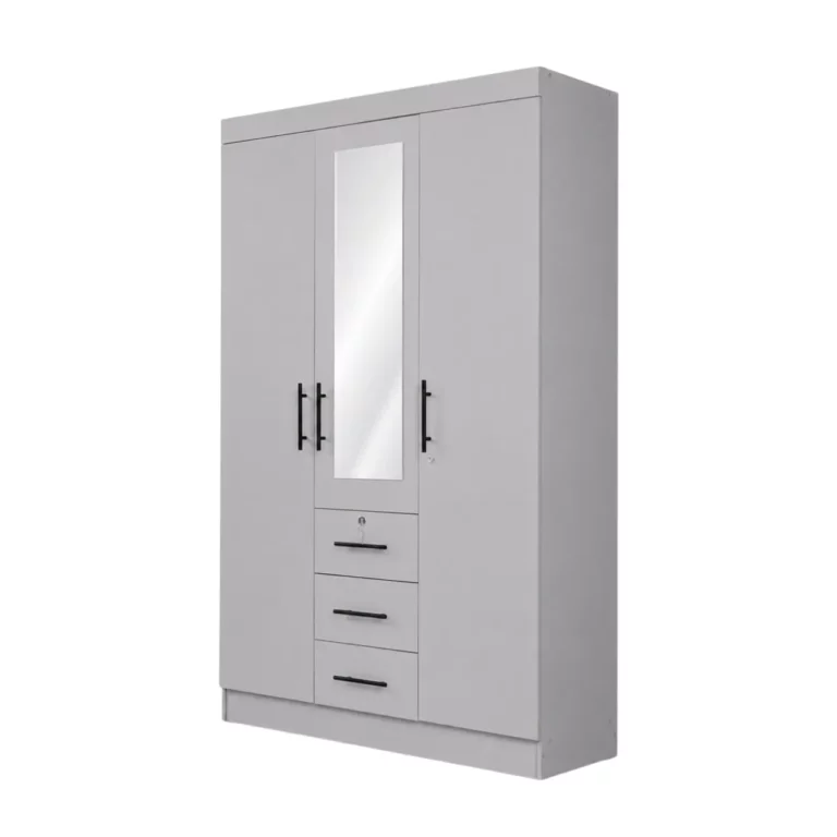 Modern SlateMirror Wardrobe - MW766M
