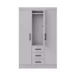 Modern SlateMirror Wardrobe - MW766M