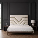 MFA Exclusive Stratos Headboard 1600 x 1600, Beige, STRATOSHB