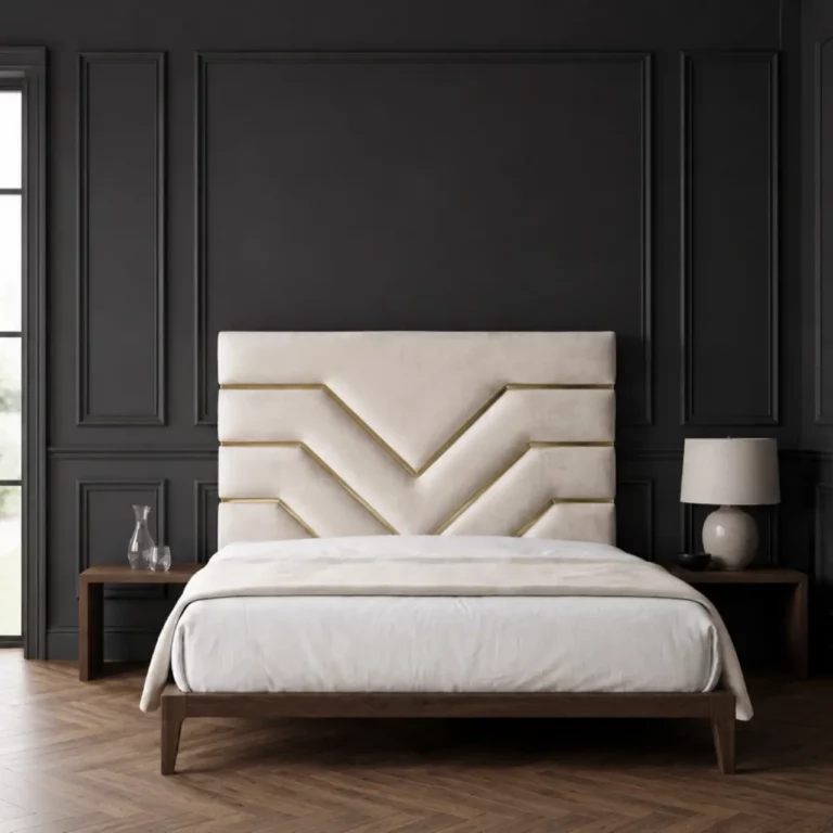 MFA Exclusive Stratos Headboard 1600 x 1600, Beige, STRATOSHB