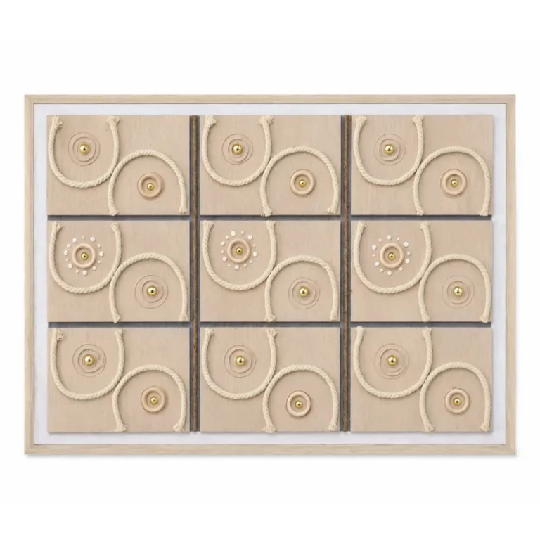 Wall Frame Natural Rope Design 80x120 – WF003