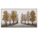 Gold Tree Landscape Wall Frame 70x140 – WF017