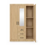Modern SlateMirror Wardrobe - MW766M