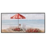 Beach Scene Wall Frame 70x140 – WF018