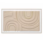 Beige Geometric Wall Frame 70x140 – WF013