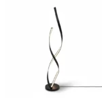 Twist Design LED Floor Lamp Black – 921