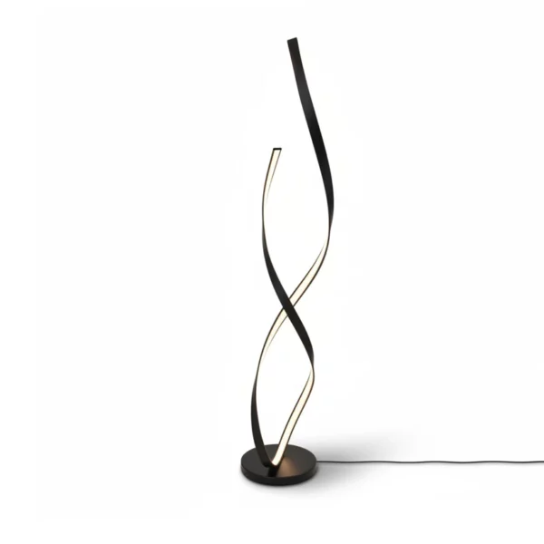 Twist Design LED Floor Lamp Black – 921