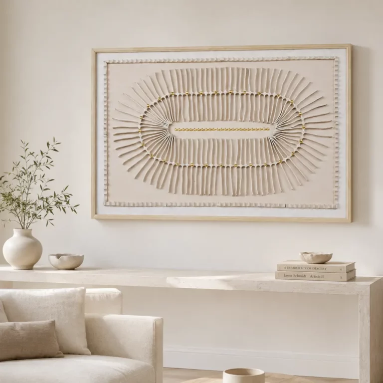 Beige Arch Wall Frame 80x120 – WF025