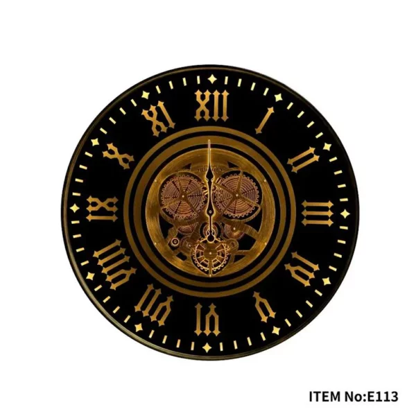 Colorado Moving Gear Wall Clock - E113