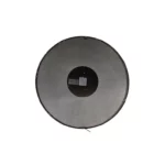 LED Round Berkshire Wall Clock Black & Gold - E118