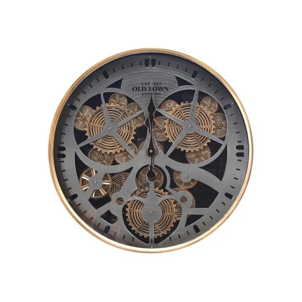 Decorative Gear Clock Gold - E132
