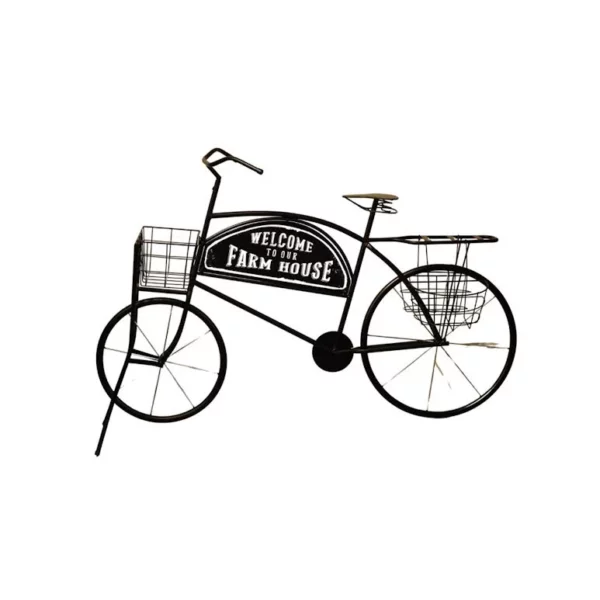 Bicycle Design Planter Black – HX7650
